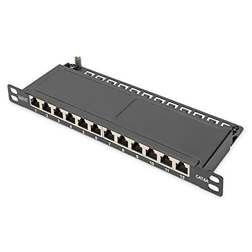 Panneau de brassage 19 pouces Cat6a 16 ports - noir | pour Câbles rése, 45,90 Panneau de brassage 19 pouces Cat6a 16 ports - noir | pour Câbles rése, 45,90