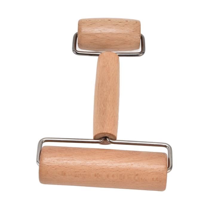Presse à Ravioli En Bois Naturel 21,8 Cm - Outil Polyvalent Pour Pâtes, Boulettes, Tortillas Et Empanadas
