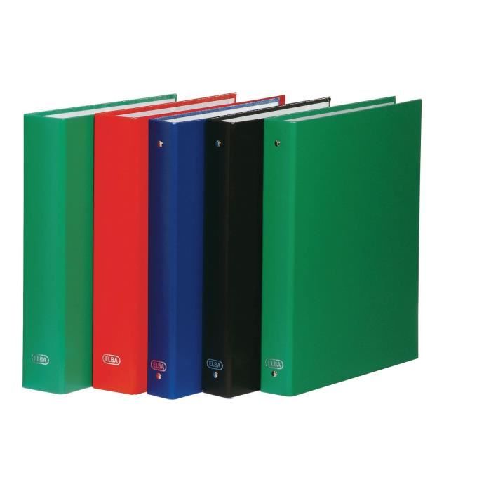 Elba-Panorama 50 Mm Classeur De Présentation A4 4 Anneaux En D Blanc132