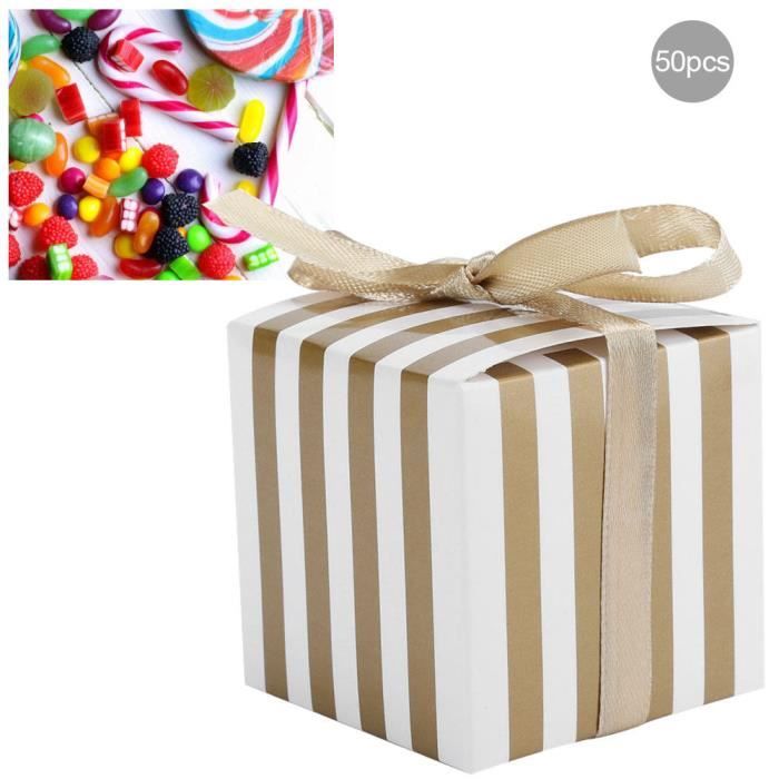 Traiter Cadeau bonbons boîte x1 Gelé Fête D'Anniversaire Sac Personnalisé Faveur 