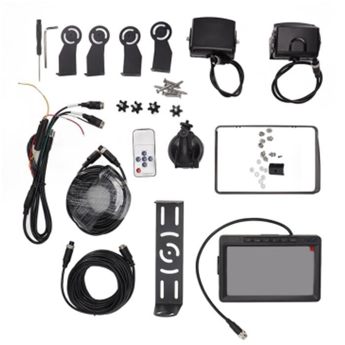 Caméra De Recul Pour Tesla Model S/X (2017-2023) - Pièce De Rechange OEM 1061269-00-C - Noir - Installation Facile