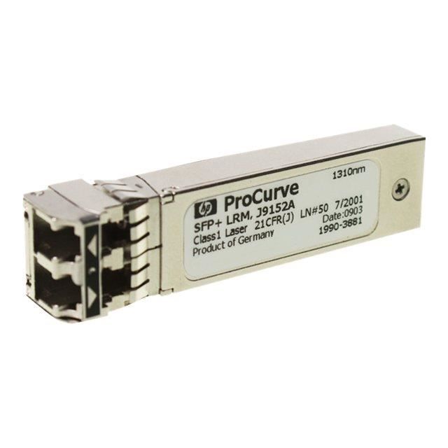 Acheter Module transmetteur SFP+ HP J9151A - 10GBase-LR - monomode LC/UPC - jusquà 10 km Reconditionné - 149,35 € Module transmetteur SFP+ HP J9151A - 10GBase-LR - monomode LC/UPC - jusquà 10 km Reconditionné - Hewlett-Packard reconditionné disponible sur Cdiscount Seconde Vie