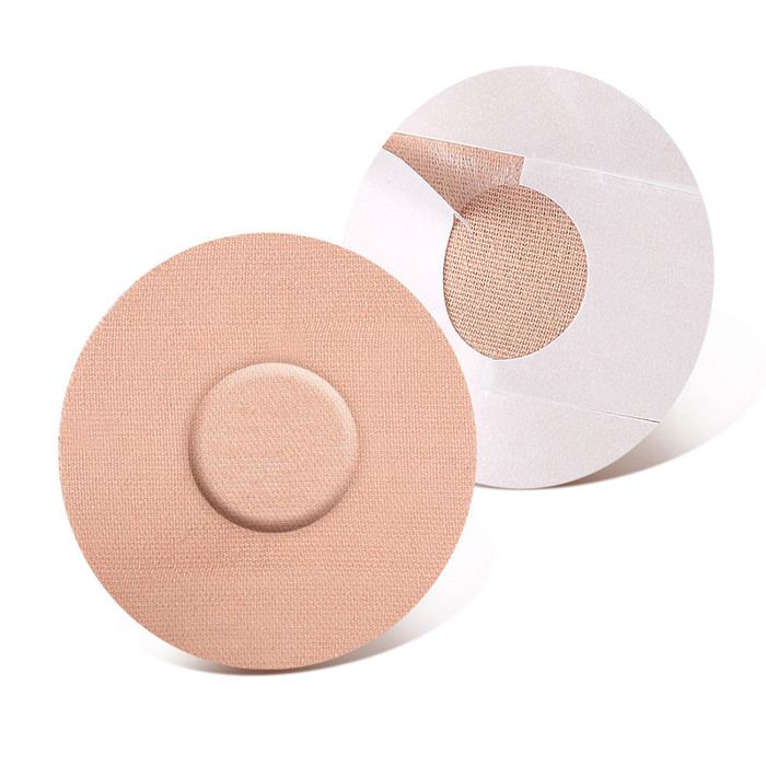 Healifty Patch de batterie double étape - Autocollant de remplacement pour grosse caisse - Instrument de percussion - Noir