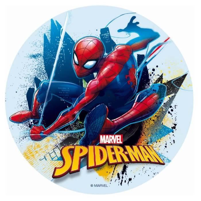 Disque Sans Sucre Pour Gateau Spiderman 16 Cm Cdiscount Maison Disque Sans Sucre Pour Gateau Spiderman 16 Cm Cdiscount Maison