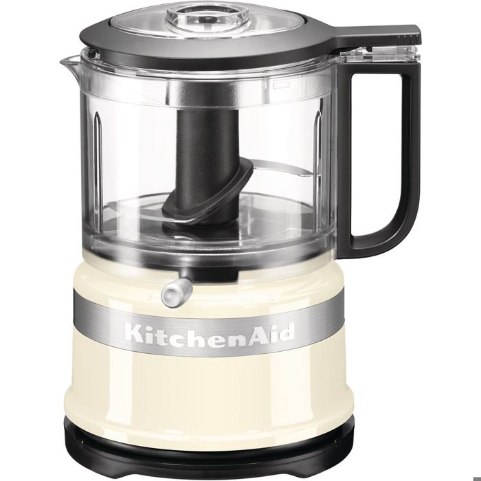 Robot ménager compact KITCHENAID 5KFC3516EAC - 830 ml - 2 vitesses - Lame inox - Crème