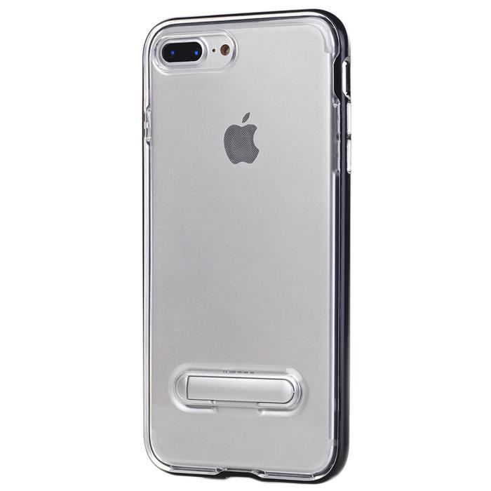 coque iphone 8 plus noir silicone