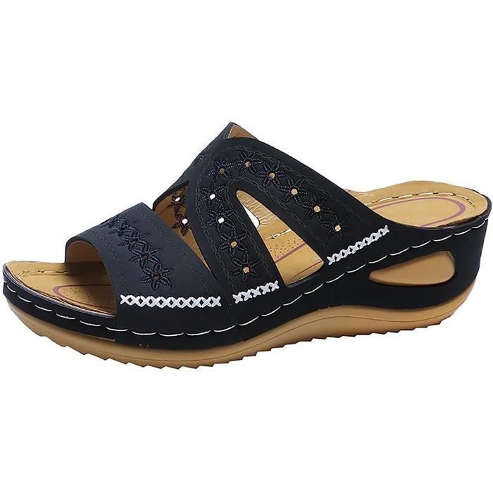 Chaussure Femme ZDQ Femme Confort été Taille 35-42 EU Sandales