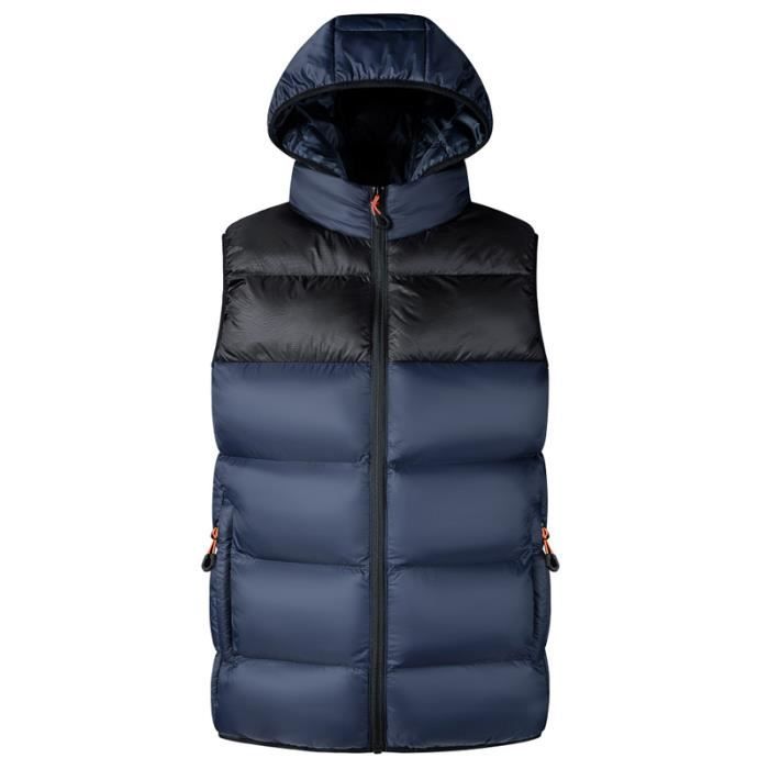 Doudoune homme outlet sans col