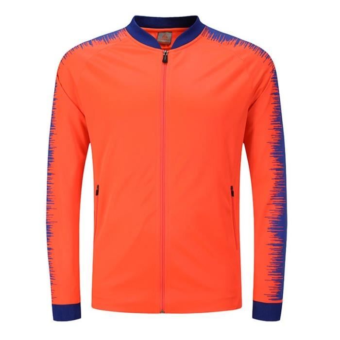 Veste d entra nement Football Homme Printemps Veste Zippee Sport