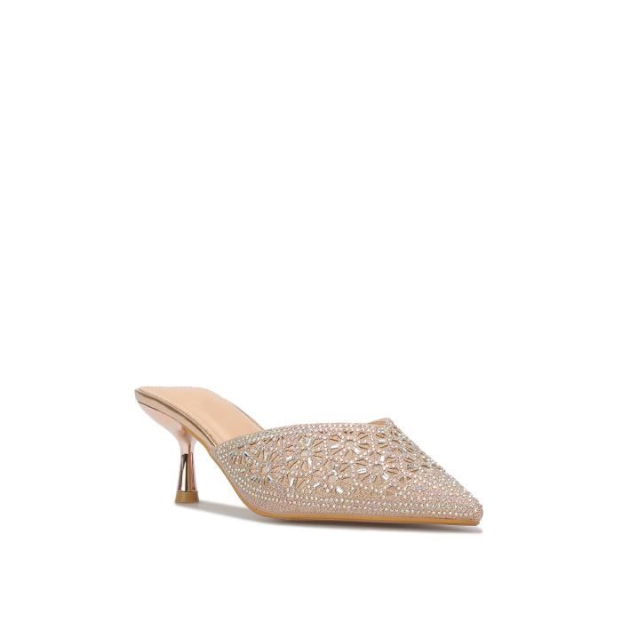 Mules pointues femme discount