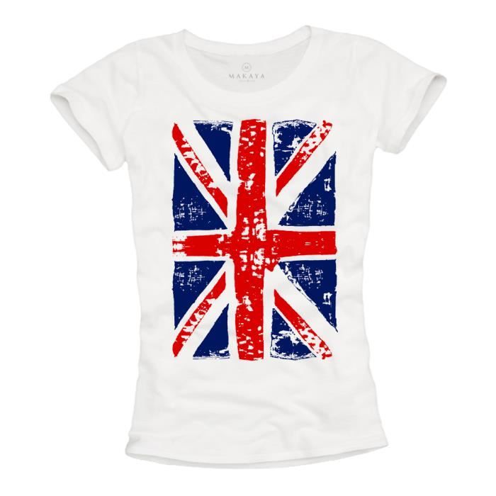 Candymix Grande-Bretagne Drapeau Griffonné Unisexe T-Shirt Enfant Garçon Fille
