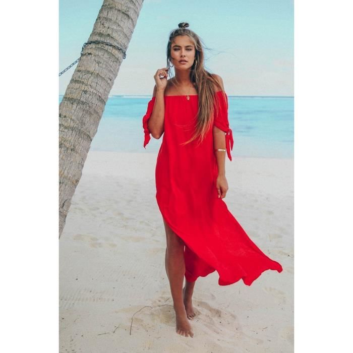 robe de plage cdiscount