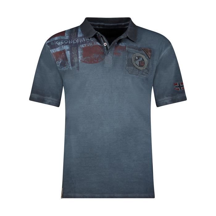 Polo Homme Geographical Norway Kamo 415EO Marine
