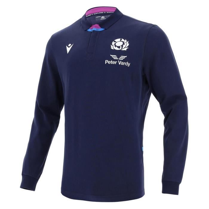 Maillot de rugby vintage Scotland Canterbury manches longues
