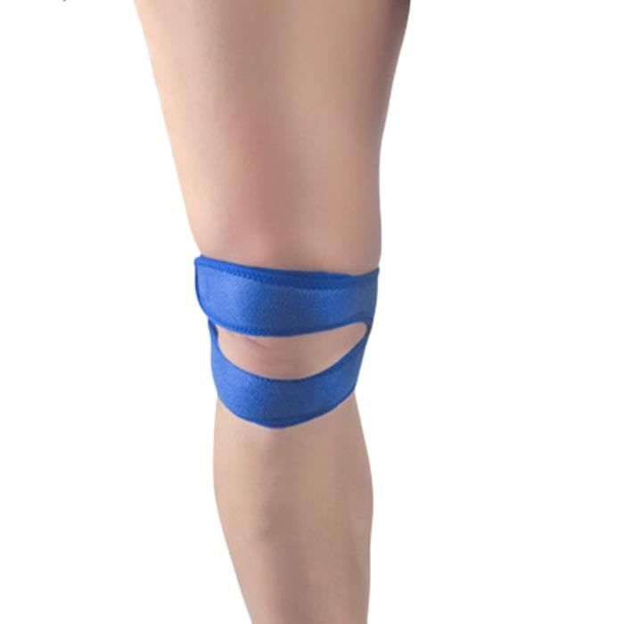 Genouillère de Sport à Compression pour homme et femme, genouillère de  protection pour le volley-ball, danse course à pied-Bleu - Cdiscount Sport