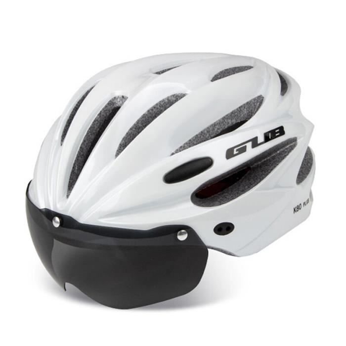 Acheter Casque De Vélo Adulte Avec Lunettes Magnétiques Réglable