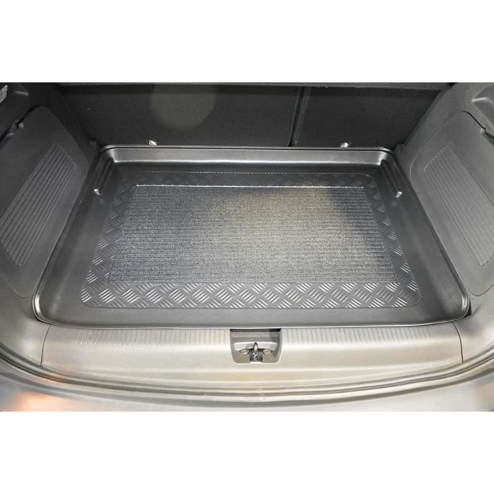 Ensemble: tapis de voiture en TPE + tapis de coffre pour Citroen C3  Aircross SUV (11.2017-.) - Aristar - Guardliner - coffre supérieur;  modèles avec plancher amovible du coffre (Flex Floor)