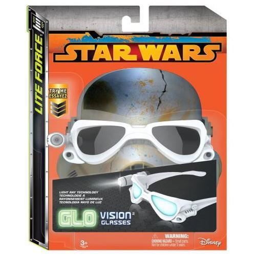 figurines personnages - tech4kids wars – 35831 – glo stormtrooper lunettes