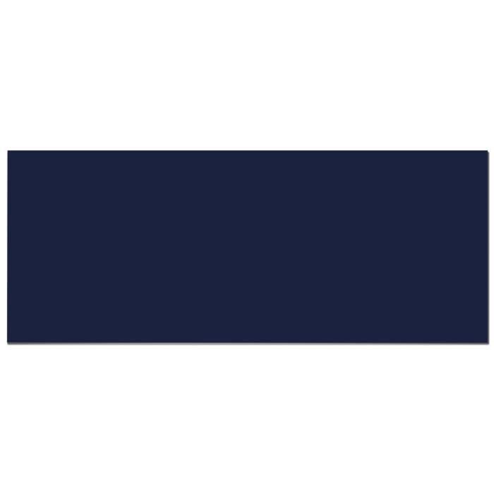 PANORAMA  Cr&eacute;dence Adh&eacute;sive Cuisine Bleu Marine Lisse 40x100 cm - Cr&eacute;dence Adh&eacute;sive pour Cuisine - Protege Mur Cuisine 