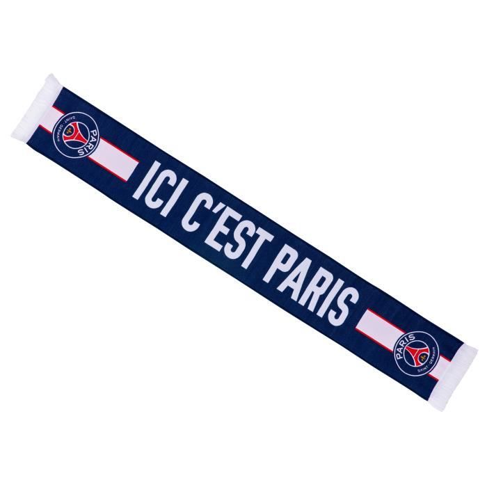 Echarpe PSG - Collection officielle PARIS SAINT GERMAIN - Bleu