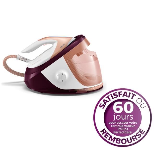 Philips Gc8962 40 Centrale Vapeur Perfectcare Expert Plus 7 5 Bars 120 G Min Effet Pressing 520 G 1 8l Amovible Violet Achat Vente Centrale Vapeur Cdiscount