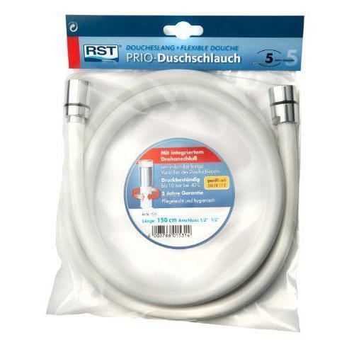 RST 1521 Flexible de douche Blanc 150 cm