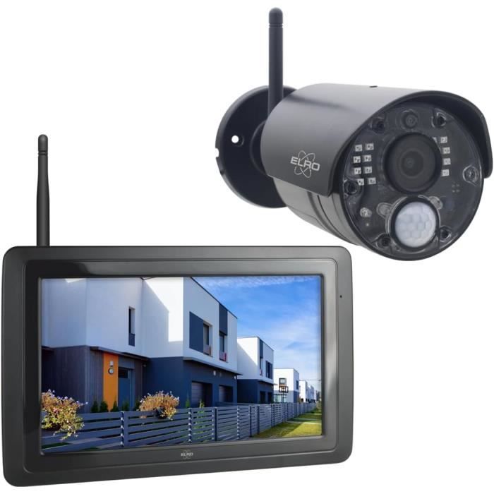 Kit Sécurité 4 Caméras PTZ Wifi + écran 10" Hiseeu - Vision Nocturne, Suivi Automatique