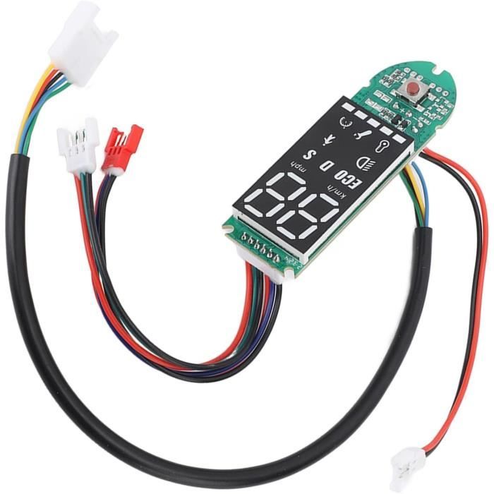 Tableau De Bord Bluetooth Pour Scooter électrique – Carte PCB De Remplacement, étanche, Affichage Clair Vitesse/batterie, Installation Facile