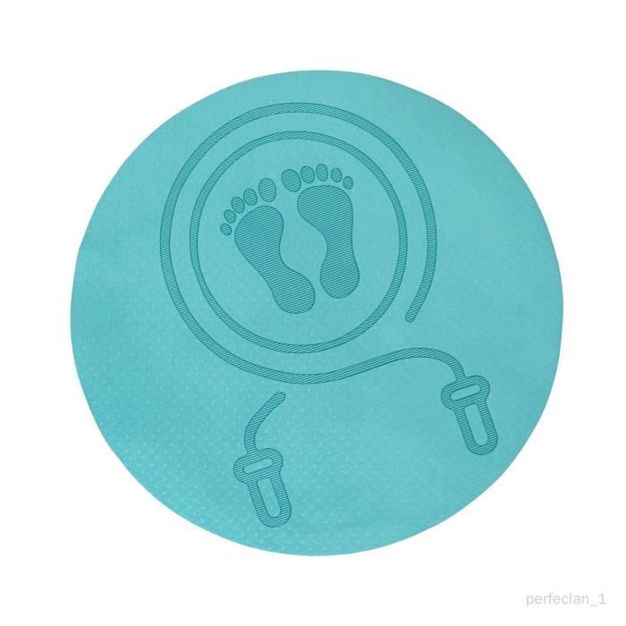 corà sauter - yoga - 8 mm d'épaisseur - En TPE - Antidérapant - Tapis d'entraînement silencieux et absorbant les chocs - Texture antidérapante - Pour protection du sol et la cor corà sauter - yoga - 8 mm d'épaisseur - En TPE - Antidérapant - Tapis d'entraînement silencieux et absorbant les chocs - Texture antidérapante - Pour protection du sol et la cor
