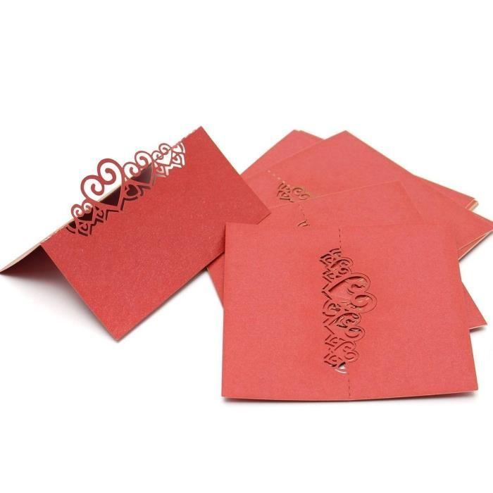 Marque Place Mariage Rouge Achat Vente Pas Cher