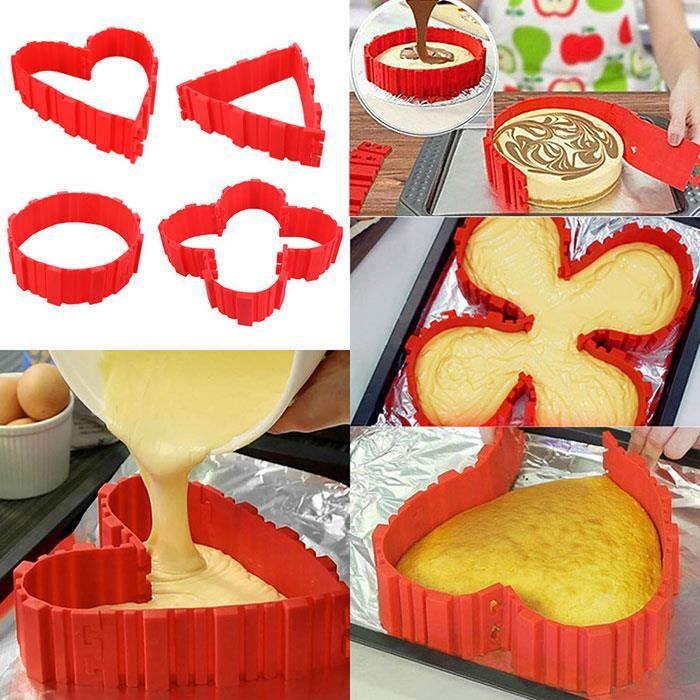 Shop Story Magique Moule A Gateau Modulable Pour Forme Cœur Et
