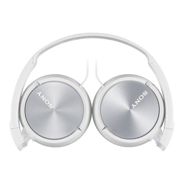 Casque - Sony - MDR-ZX310AP - Blanc - Filaire - Avec micro