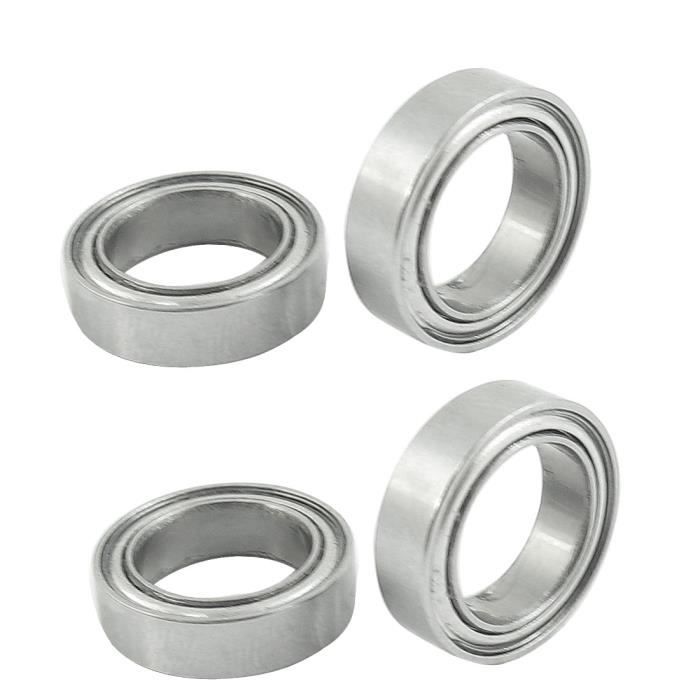 Sourcing Map MR95ZZ 5mm X 9mm X 3mm - Lot De 10 Roulements à Billes Blindés Radiaux à Gorge Profonde