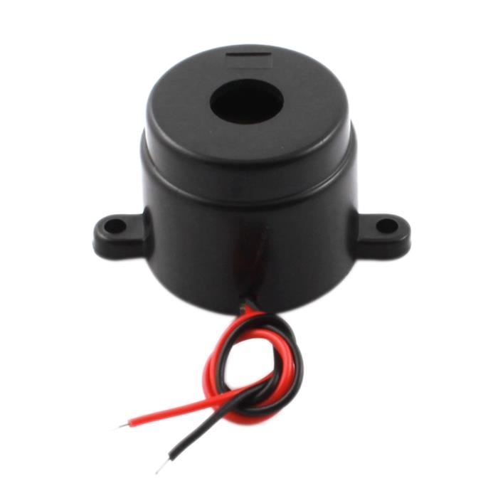 Sourcingmap/® DC 3-24V SFM-27 Ton /électronique Filaire Avertisseur sonore sir/ène Continue 95DB 3pcs