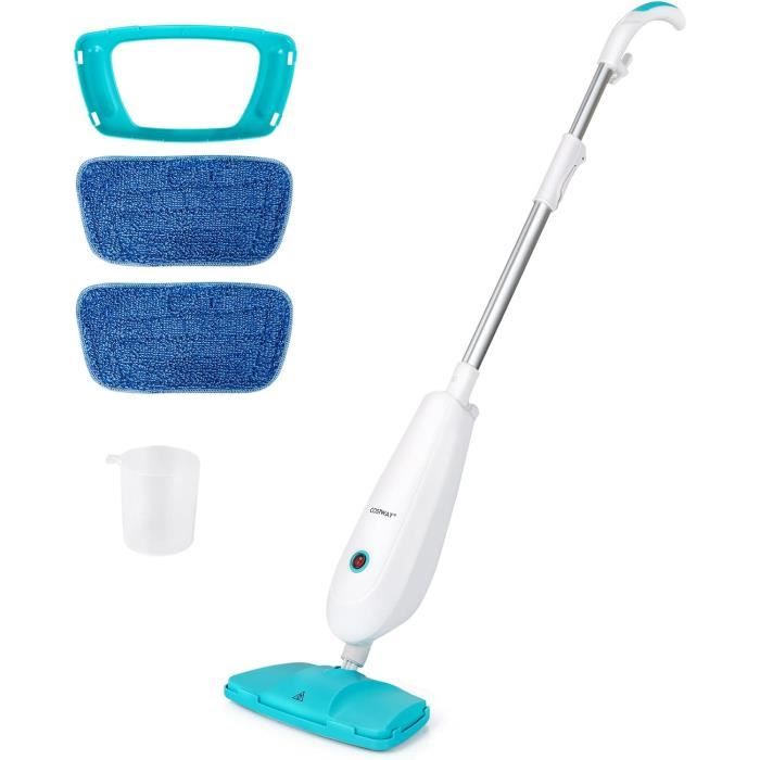 Balai à Vapeur Multifonction Avec Accessoires - Nettoyage Profond à Haute Température (110°C) - Réservoir 280 Ml - Idéal Pour Sols, Cuisines, SDB