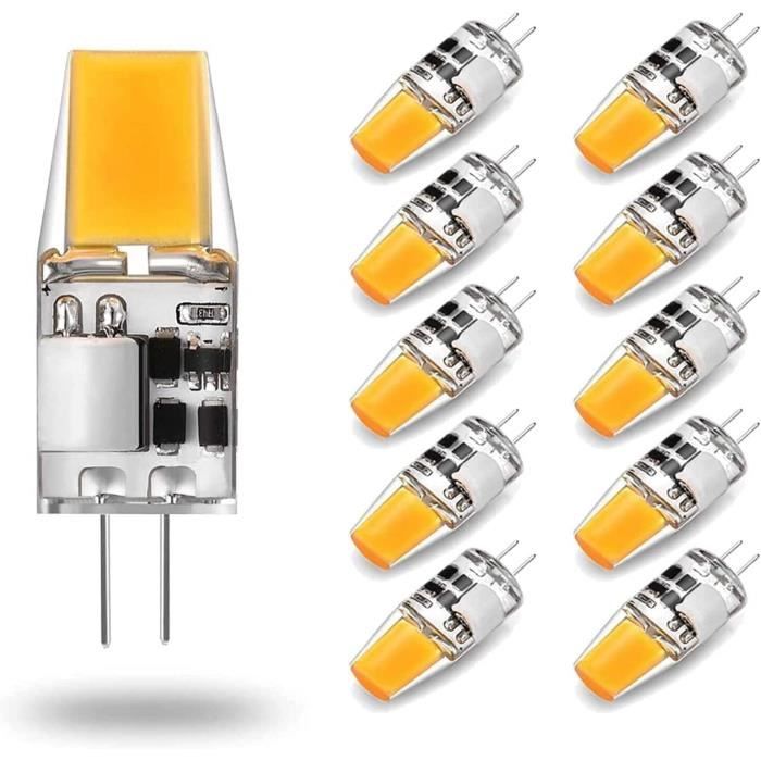 Ampoules Led G4 ,AcDc 12V, Blanc Froid 6000K, 500Lm, 5W Remplacement