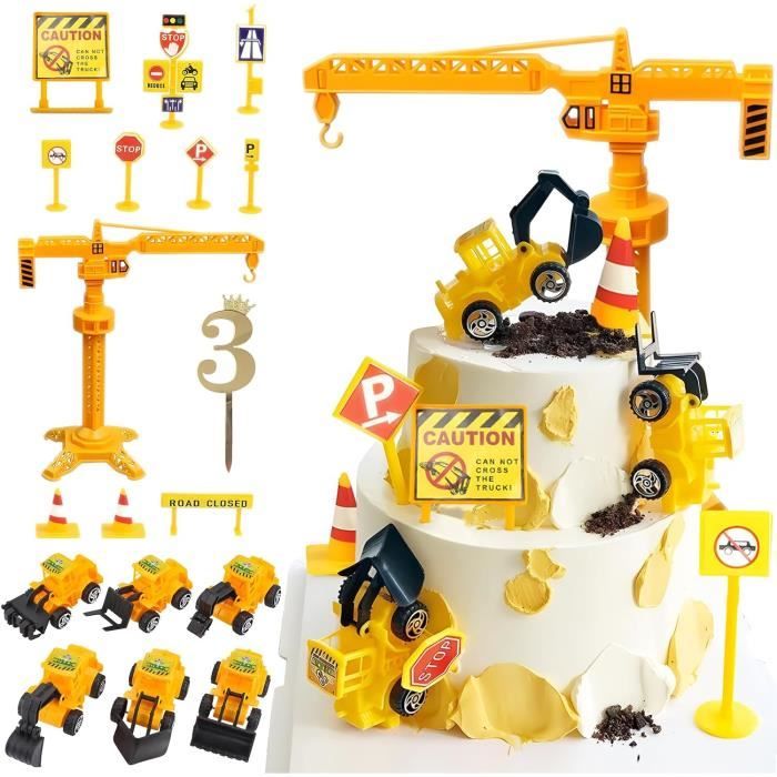 Decoration Anniversaire Chantier 3 Ans, Construction De Ballon Chantier