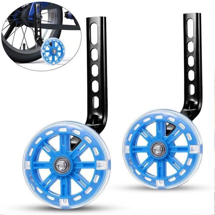 VGEBY Roues d'Entraînement pour Vélo Enfant - Support Stabilisateur Universel 12-20 pouces