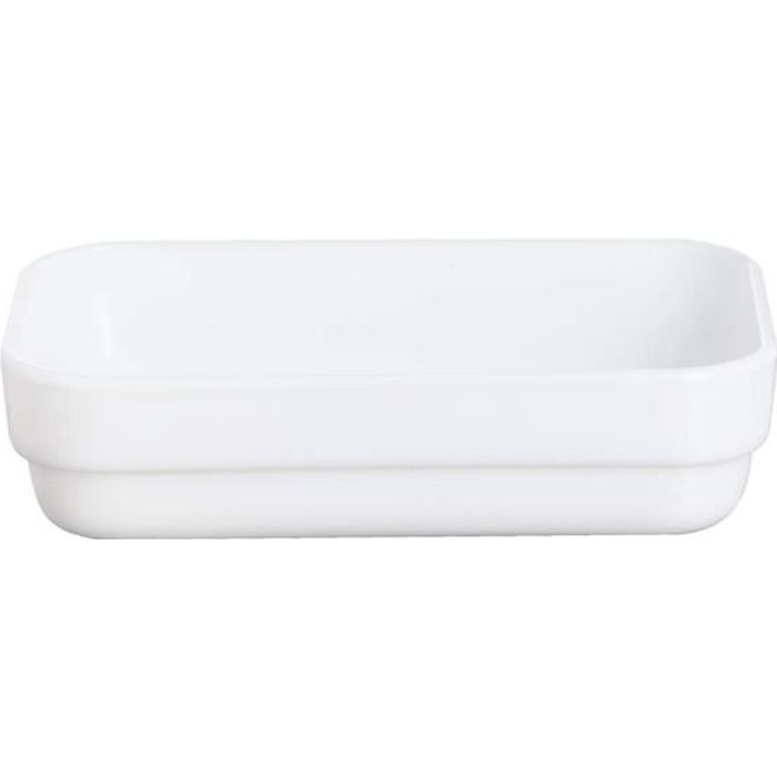 Ravier Ronde Lot de 6 Raviers rectangulaire en verre trempé blanc - 26 cl ...