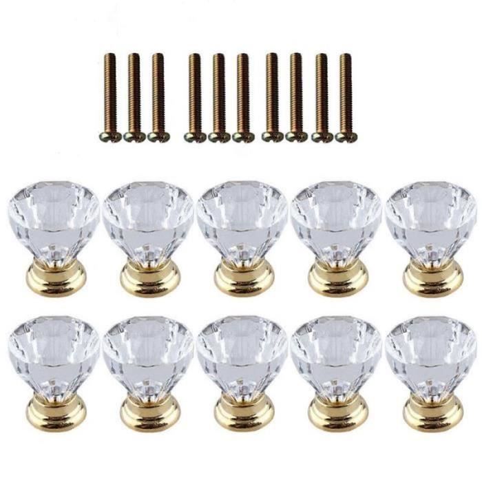 OUYANKA 6PCS Poignee de Meuble Vintage Poignées de Tiroir Antique