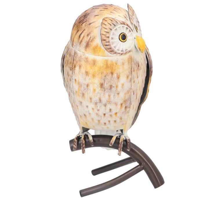 Drfeify Figurine De Hibou Sculpture De Hibou Statue De Hibou De Bureau