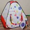 Tente de Jeu pop up pour enfants Maison Jouet TIANA | incl pratique Étui pour le garder / transporter | léger idéal pour jouer à ...-1