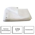 Bache de protection 170 g/m² - 4 x 10 m - Bache Transparente armée - bache plastique - bache plastique transparente-1