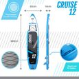 Stand up paddle board gonflable et SUP kayak Cruise 12' Bluefin SUP-1