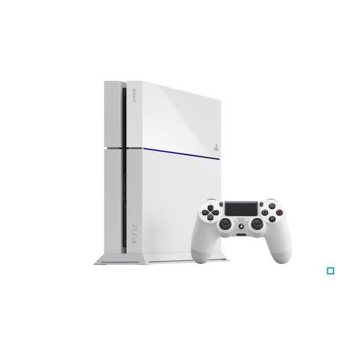 Console PS4 blanche 500 Go - Sony - Jouez malin - Blanc