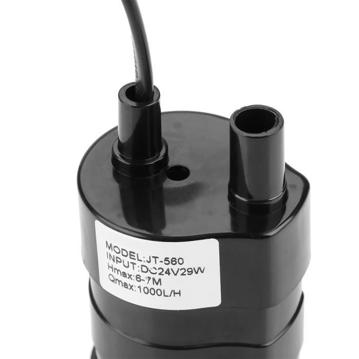 Mini Pompe à Eau Sans Balais VIFER 24V - Pompe Chauffe-eau Solaire DC -40°C à 100°C