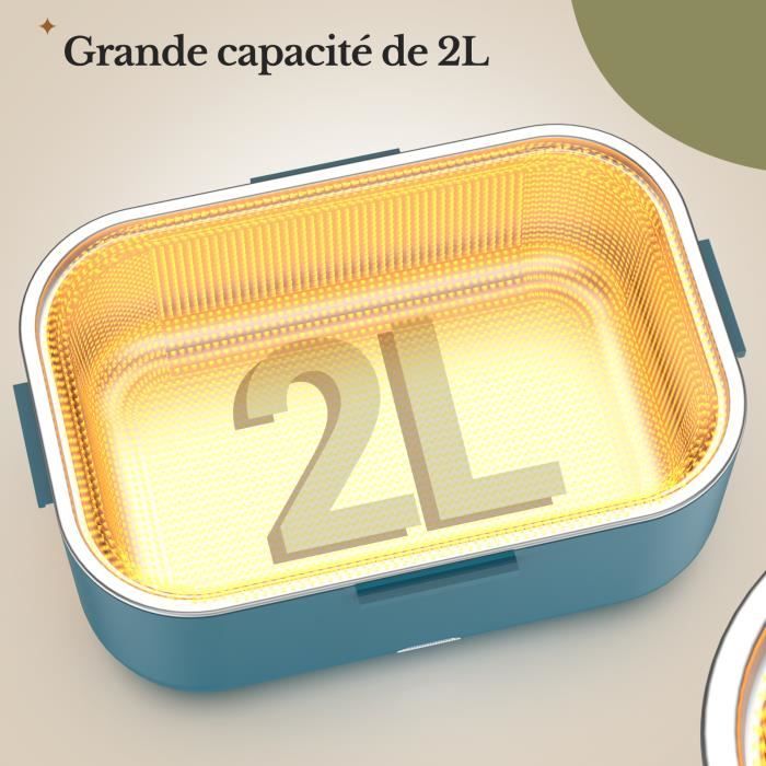 Boîte Chauffante Lunch Box Électrique - Promodeal