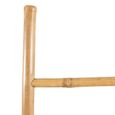BEST - Haut de gamme Échelle à serviettes 5 échelons Design Moderne - Porte serviette échelle Bambou 150 cm 5998-2