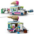 LEGO 60314 City La Course-Poursuite du Camion de Glaces, Jouet de Voiture de Police, avec 2 Bandits, Cadeau Enfants Dès 5 Ans-2