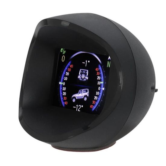 Mode GPS numérique HUD OBD2 avec inclinomètre boussole vitesse RPM